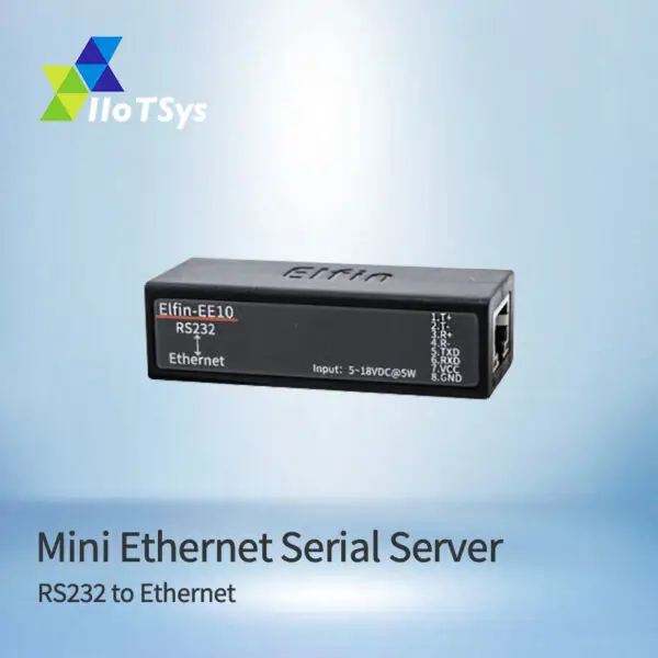 Mini RS232 Ethernet DTU Serial Converter Serial Server