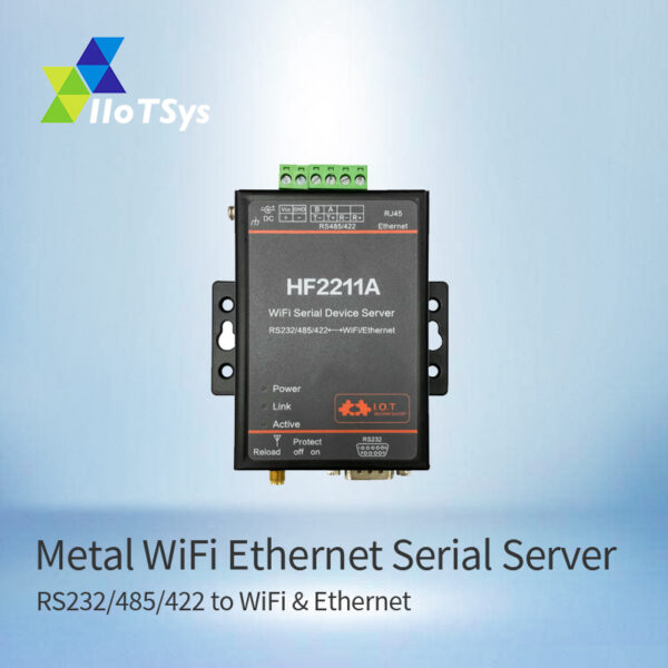 RS485 RS232 RS422 WiFi Ethernet Serial Server